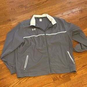 Under Armour Gray Windbreaker Jacket